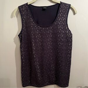 Textured Ann Taylor Tank Top